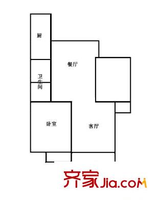 月星環(huán)球 2室 戶型圖