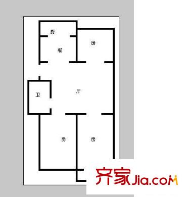 徐州 泰山嘉園 戶型圖