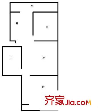 泰山匯景花園 2室 戶型圖