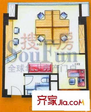 宏宇新天地戶型圖戶型圖 1室
