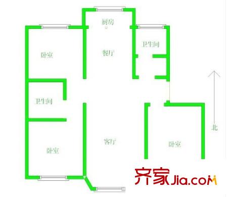 蓮花小區(qū)戶型圖14 