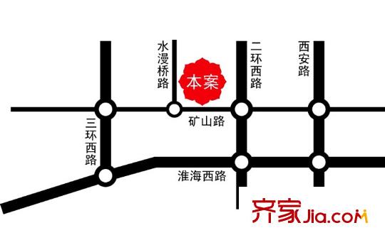 海峽曼喬世家交通圖