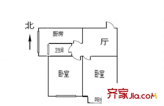 煤建南村 0室 戶型圖