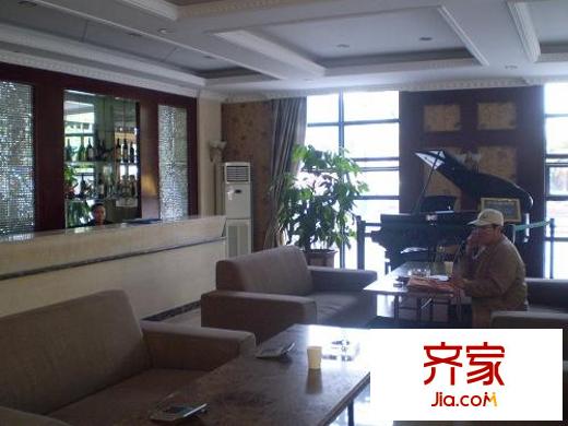 河畔花城外景圖現(xiàn)場售樓處