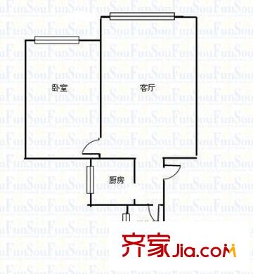 黃河景園戶型圖3 