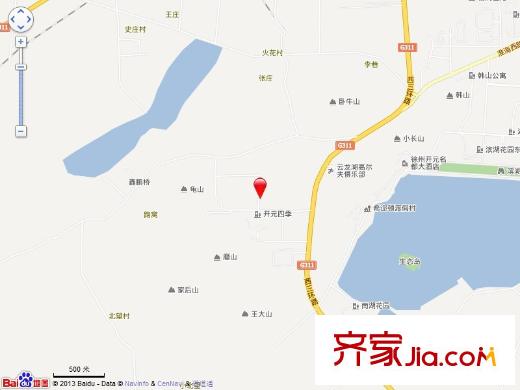 開元麓郡交通圖