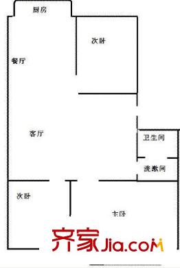 梅苑小區(qū) 3室 戶型圖