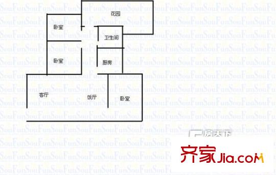 徐州 蟠桃花園 戶型圖