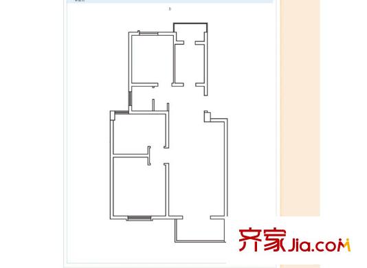黃河麗景花園 0室 戶型圖