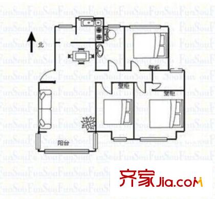雁山小區(qū)戶型圖5 