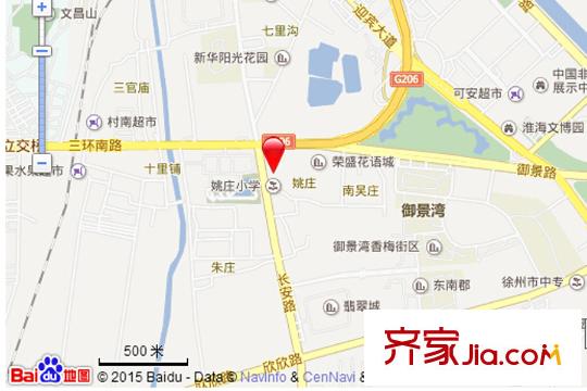 榮盛?花語(yǔ)城交通圖