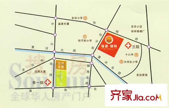 福源國際交通圖