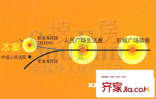 幸福家園交通圖