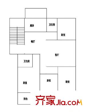 幸福家園 0室 戶型圖