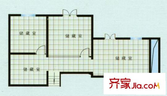 中匯霖雨山莊A4戶型-獨(dú)棟別墅-半地下室 6室4廳4衛(wèi)1廚
