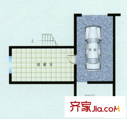 中匯霖雨山莊C2戶型-雙拼別墅-半地下室 7室2廳3衛(wèi)1廚