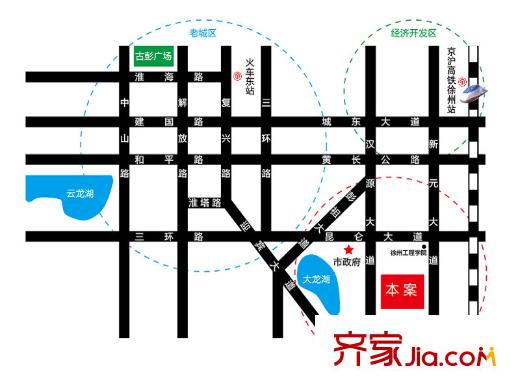 漢源國(guó)際華城交通圖