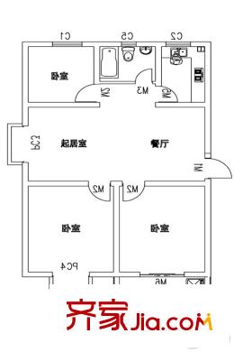 馨寧雅居5#2單元2戶 