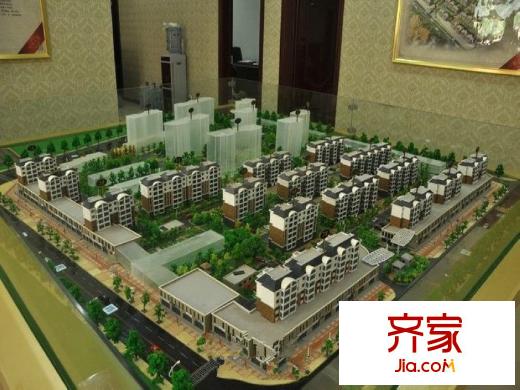 旺田人家沙盤圖