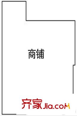 萬泰廣場1#沿街商鋪A戶型 