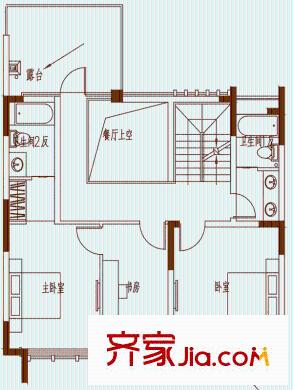 鼓樓廣場(chǎng)12#-12-4層 3室1廳2衛(wèi)
