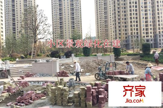 開(kāi)元翡翠灣小區(qū)內(nèi)部建設(shè)（2015-9-30）