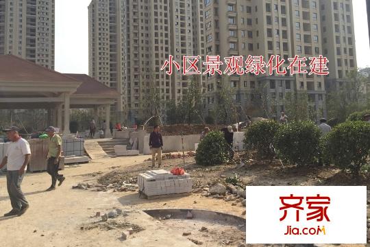 開元翡翠灣小區(qū)內(nèi)部建設(shè)（2015-9-30）