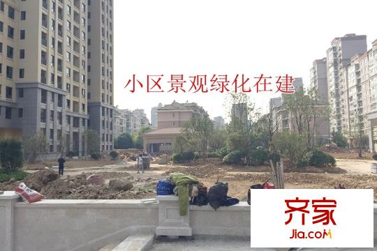 開(kāi)元翡翠灣小區(qū)內(nèi)部建設(shè)（2015-9-30）