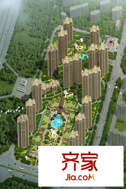 徐州碧桂園整體鳥瞰圖