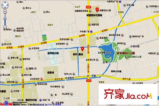保利鑫城電子地圖