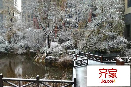 保利鑫城二期景觀實景（2015-12-2）