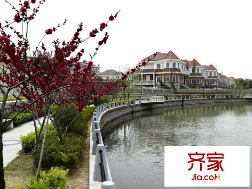 久隆鳳凰城別墅外景圖沿河大獨(dú)棟
