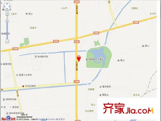 月星?星湖灣交通圖