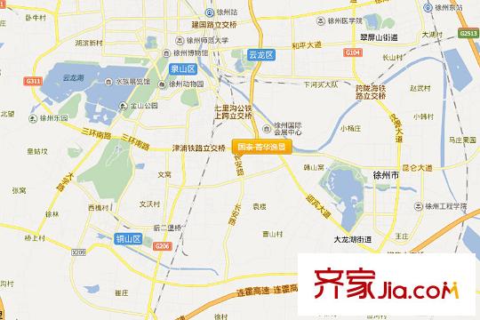國(guó)泰?菁華逸景交通圖