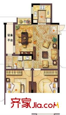 東方鑫乾 戶型圖