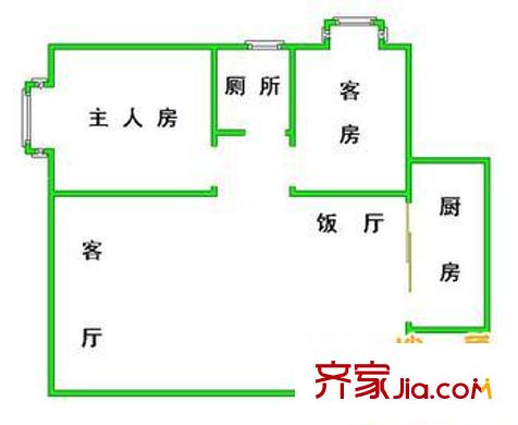 亞太大廈 戶型圖
