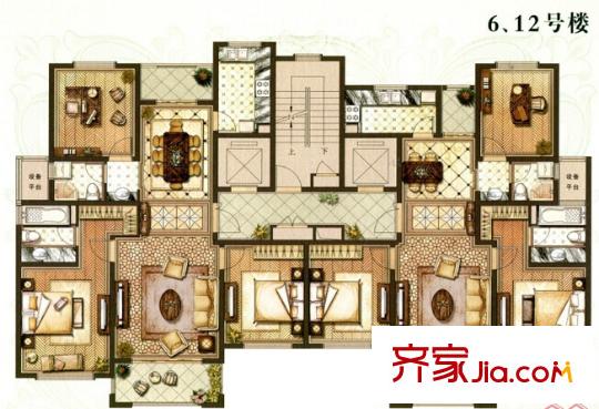 亞太大廈 戶型圖