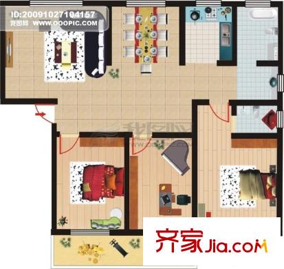 匯智湖戶型圖