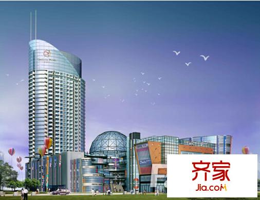 東方明珠商業(yè)廣場(chǎng)外景圖 