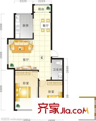 紫薇苑 戶型圖