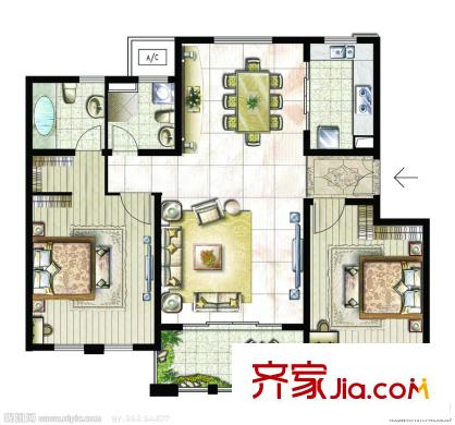 淺水灣陽光水岸 戶型圖