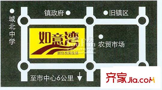 如意灣交通圖位置圖