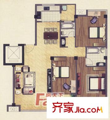 錦繡家園 戶型圖