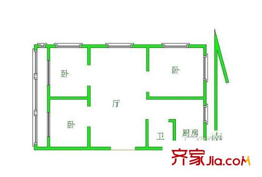 和平一村 戶型圖