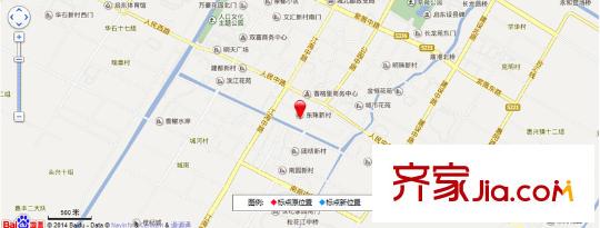 東珠新村交通圖 