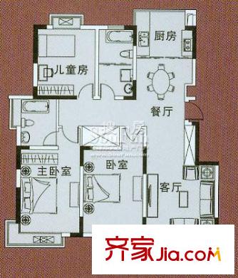 頤園新村 戶型圖