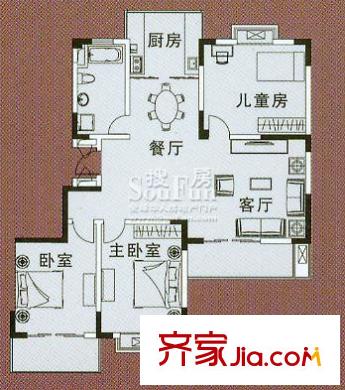 頤園新村 戶型圖