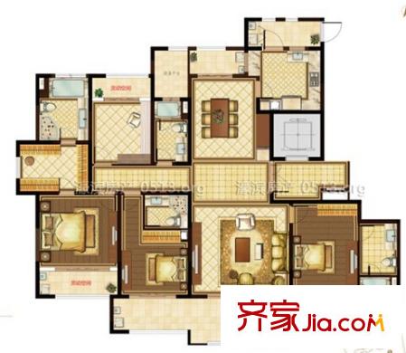 銀洲新村 戶型圖