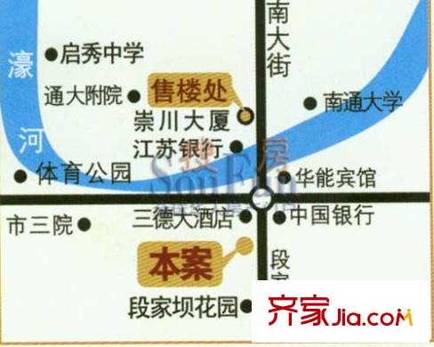 瑞安名邸交通圖 