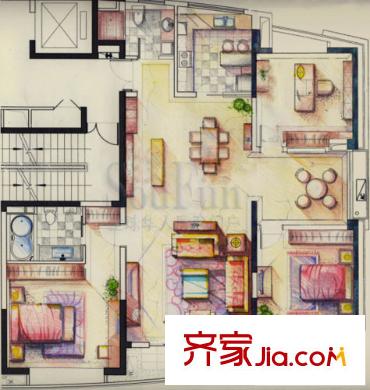 瑞安名邸 戶型圖
